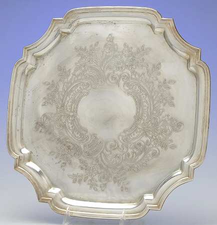 Shelburne (Slvrplate, Hollowware) 13" Round Tray
