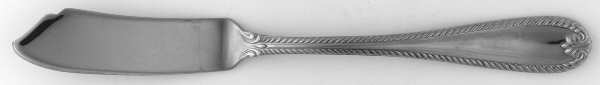 Tudor Bead-Augusta (Stainless) Flat Handle Master Butter Knife