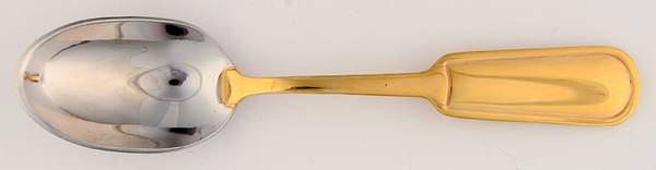 Pelham Gold (Stainless, Gold Handle) Place/Oval Soup Spoon