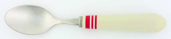 Cafe Stripe-Red (Stainless) Teaspoon