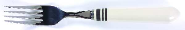 Cafe Stripe-Black (Stainless) Fork