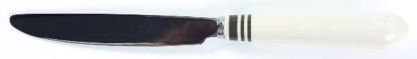 Cafe Stripe-Black (Stainless) New French Hollow Knife