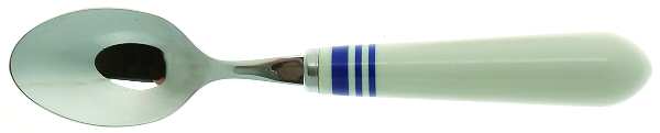 Cafe Stripe-Blue (Stainless) Teaspoon