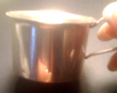 Baby Sterling Hollowware Juice Cup
