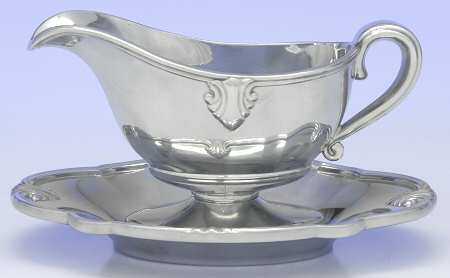 Butler's Pantry (Hollowware) Gravy Boat with Attached Underplate