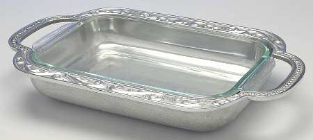 Butler's Pantry (Hollowware) 16" Rectangular Baker with Glass Liner