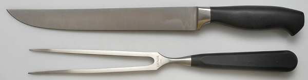 Butler's Pantry (Hollowware) Large 2-Piece Roast Carving Set w/Stainless Blade