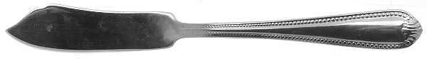 Bead (Stainless) Flat Handle Master Butter Knife