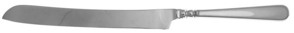 Pearl Platinum-Glossy (Stainless) Wedding Cake Knife with Stainless Blade HC
