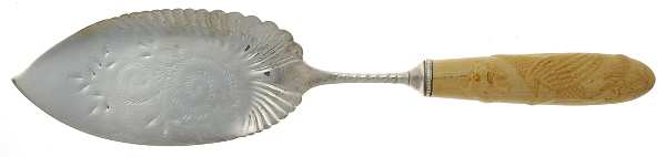 LFC11 (Silverplate) Large Hollow Handle Fish Serving Knife