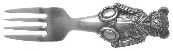 Polo Bear Collection (Silverplate Baby Fork