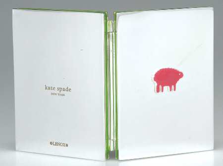 Pippin Park (Silverplate) Double Frame Holds Wallet Size Pictures