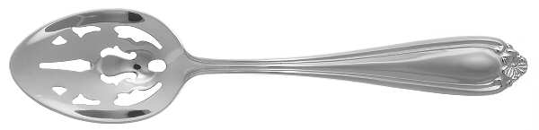 Bellina (Stainless) Pierced Tablespoon (Serving Spoon) by Lenox