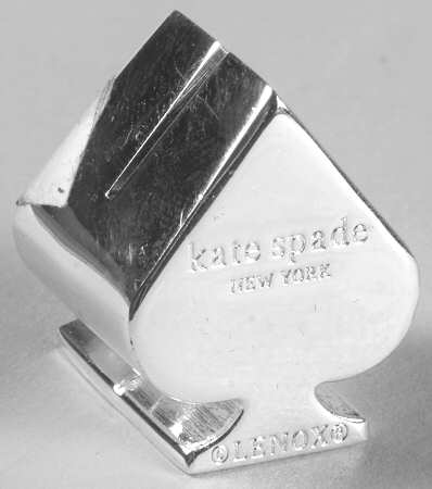 Gin Rummy (Silverplate, Hollowware) Place Card Holder