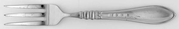 1902 (Stainless) Large Solid Cold Meat Serving Fork