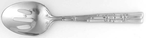 Sarong (Stainless) Pierced Solid Serving Spoon