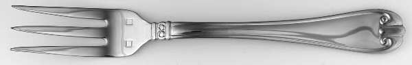 Williamstown (Stainless) Large Solid Cold Meat Serving Fork