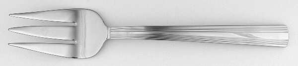 Library Lane (Stainless) Large Solid Cold Meat Serving Fork