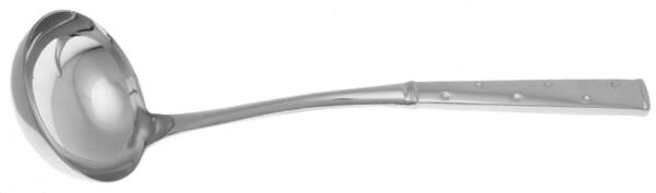 Larabee Dot (Stainless) Soup Ladle with Stainless Bowl HC