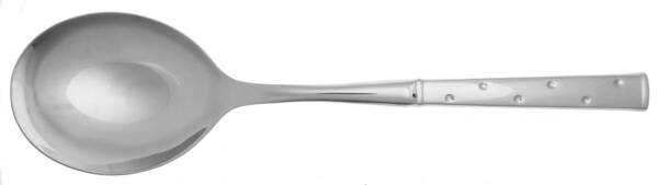 Larabee Dot (Stainless) Casserole Spoon with Smooth Stainless Bowl HC