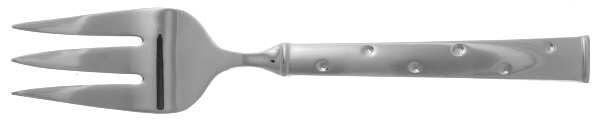 Larabee Dot (Stainless) Medium Solid Cold Meat Serving Fork
