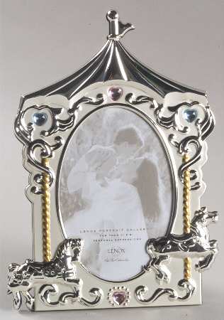 Baby Jewel (Silverplate, Hollowware) Frame-Holds 4" X 6"