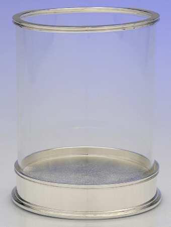 Pompano Point (SIlverplate, Hollowware) Hurricane Lamp and Globe