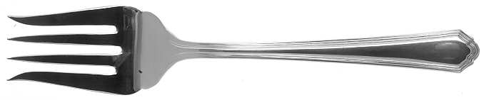 Archway (Stainless) Large Solid Cold Meat Serving Fork