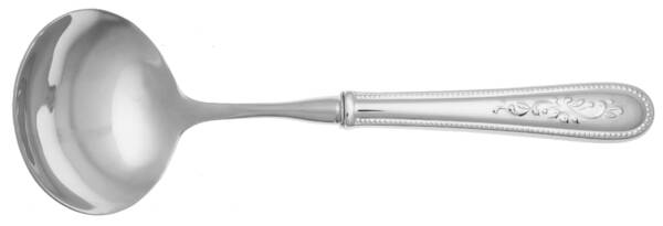 Opal Innocence (Stainless) Gravy Ladle with No Spout Stainless Bowl HC