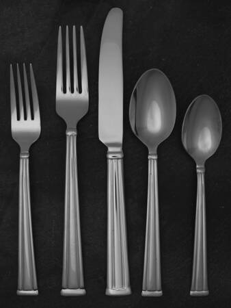 Lanford (Stainless) 5 Piece Place Setting