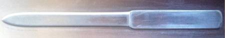 Sterling Flatware Letter Opener with Stainless Blade
