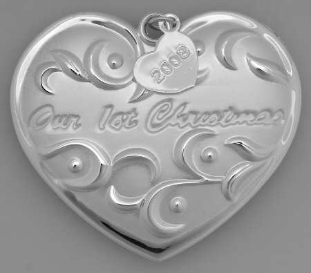 Opal Innocence (Silverplate, Hollowware) 2008 Our First Christmas Ornament