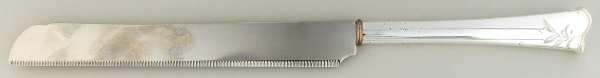 Opal Innocence (Silverplate, Hollowware) Cake Knife with Stainless Blade