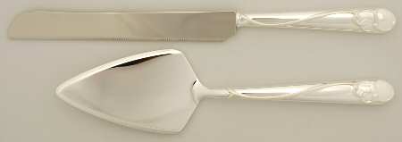 Forevermore (Silverplate Hollowware) 2 Piece Dessert Set (PISSO & CAK)