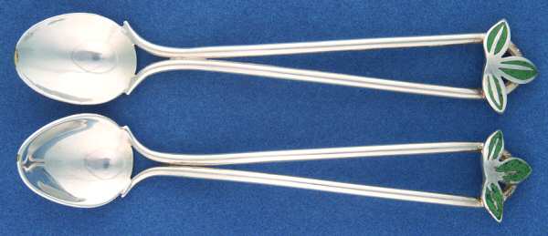Silverplate Flatware 2pc Serving Set