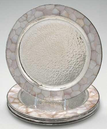 Silverplate Hollowware Service/Dinner Plate - Set of 6