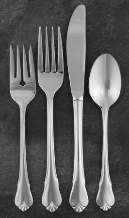 Diana (Stainless) 4 Piece Place Setting