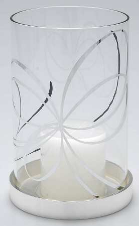 Belle Boulevard (SIlverplate, Hollowware) Hurricane Lamp and Globe