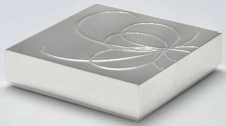 Belle Boulevard (SIlverplate, Hollowware) Lid for Vanity Box