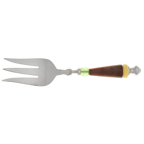 Holiday Gatherings (Stainless) Large Solid Cold Meat Serving Fork