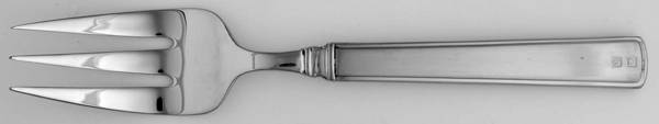 Normandy (Stainless) Medium Solid Cold Meat Serving Fork