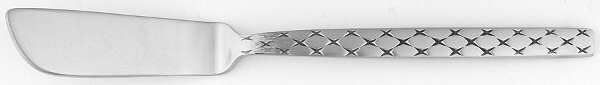 Diamonds (Stainless) Flat Handle Master Butter Knife