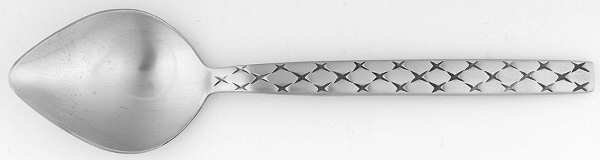 Diamonds (Stainless) Solid Serving Spoon