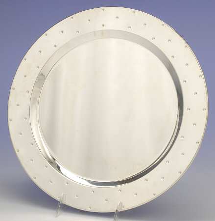 Larabee Dot (Silverplate, Hollowware) Service Plate