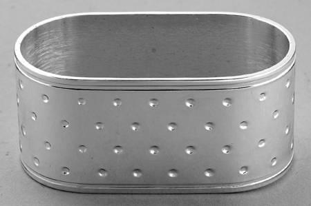 Larabee Dot (Silverplate, Hollowware) Napkin Ring