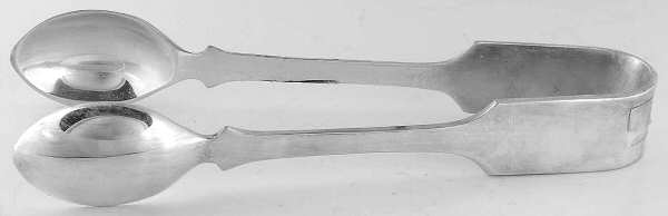 Silverplate Hollowware Large Ice Serving Tongs
