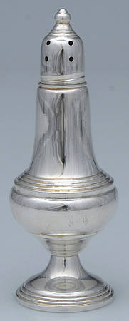 63 (Sterling, Hollowware) Weighted Salt Shaker