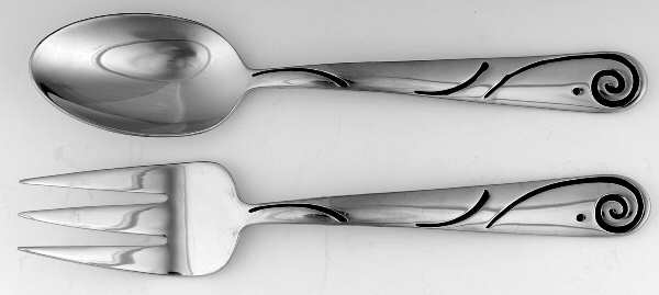 Spyro (Stainless) Solid Serving Set