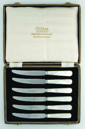 Pearl Handle (Stainless) (Set of 6) Individual Stainless Fruit Knife