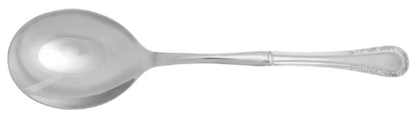 Venetian Lace (Stainless) Casserole Spoon with Smooth Stainless Bowl HC